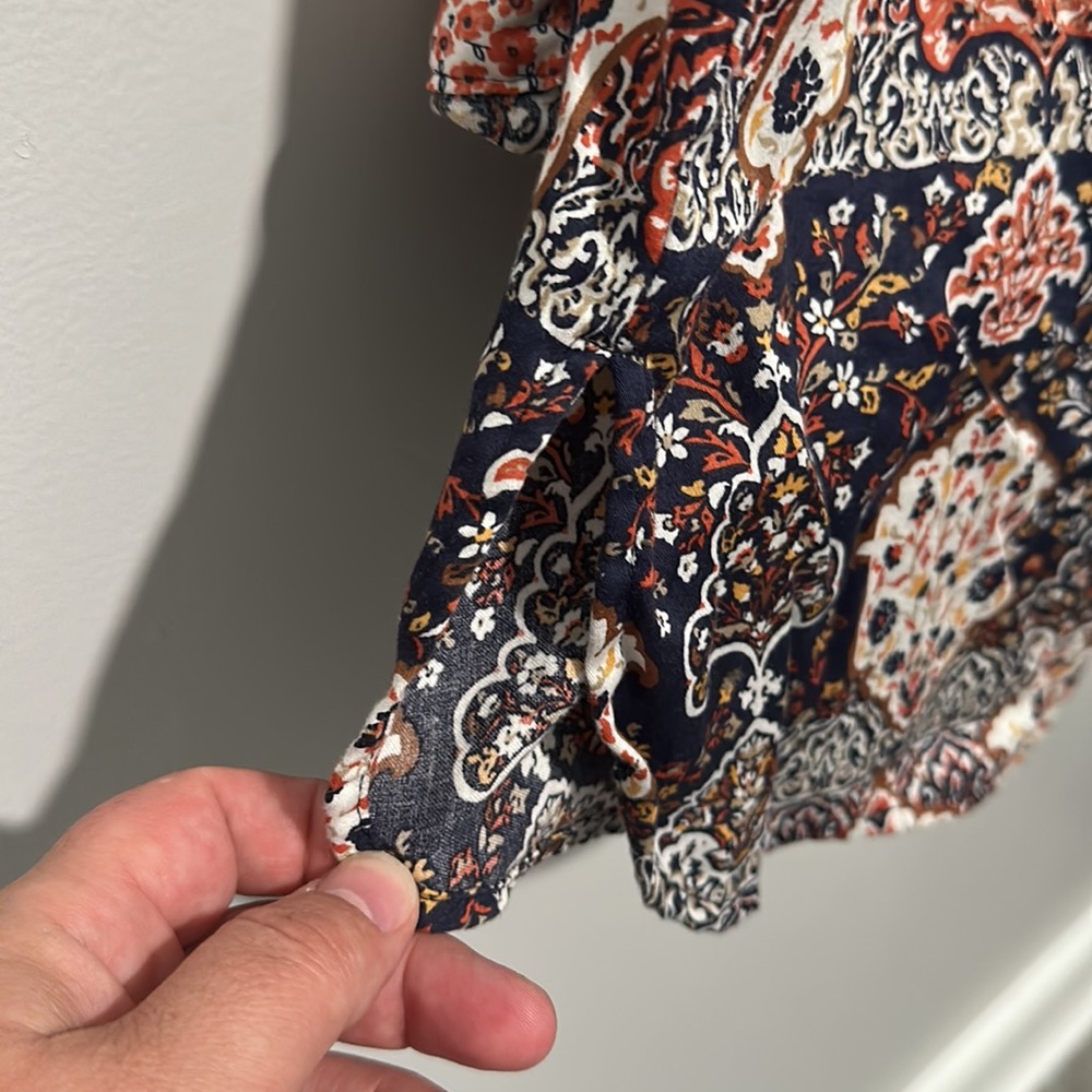 Foxcroft Wrinkle Free Patterned Button Down Shirt… - image 6